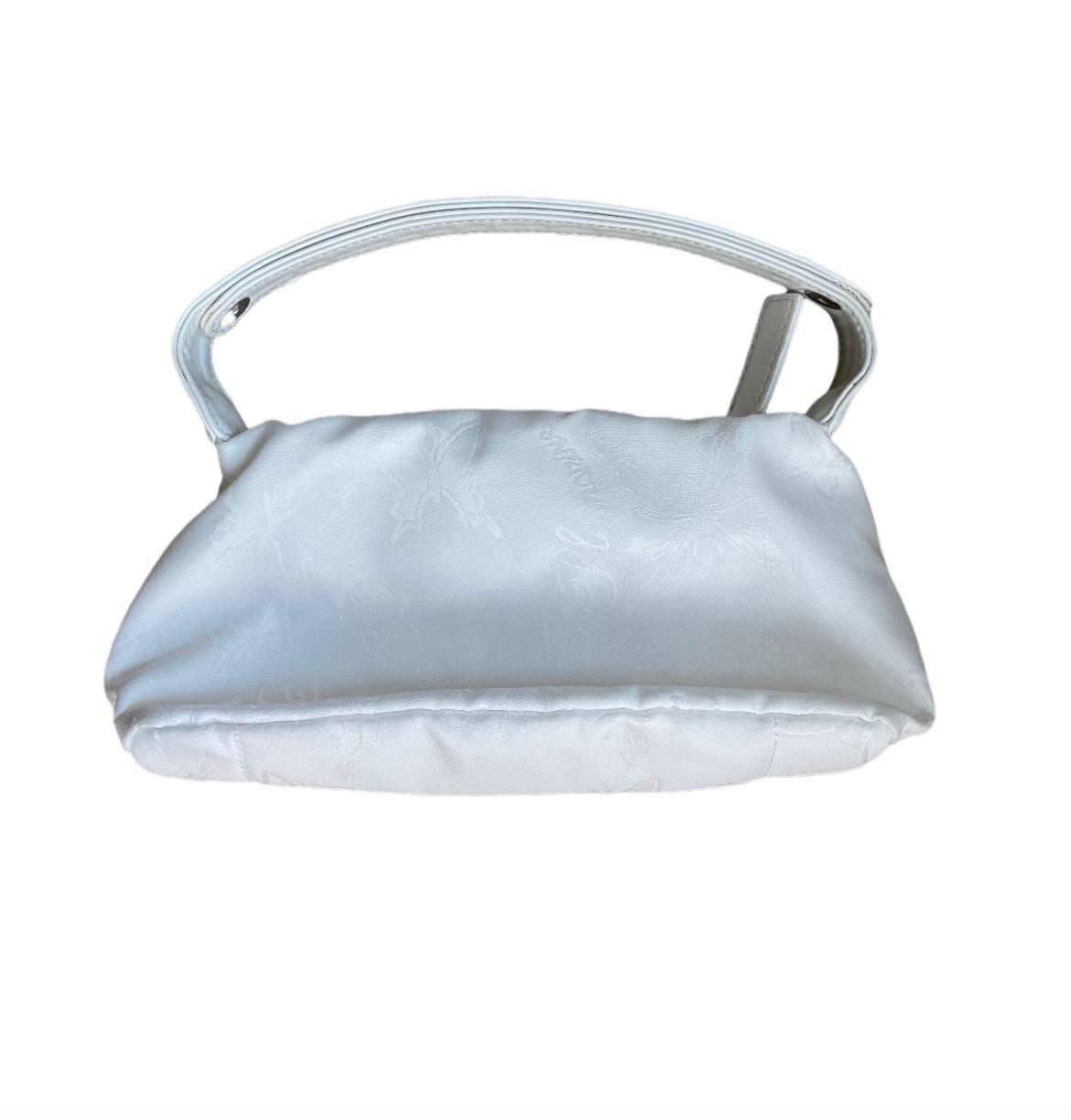 Blumarine butterfly bag with Swarovski handbag purse clutch white mesh summer fairy vintage y2k coquette mermaid
