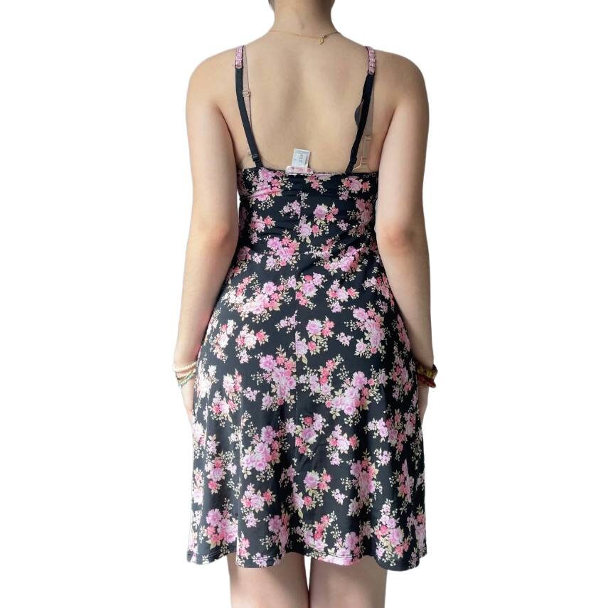 Blumarine dress bra top floral design mesh summer fairy vintage y2k coquette mermaid