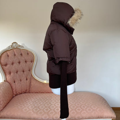 Italian designer puffer