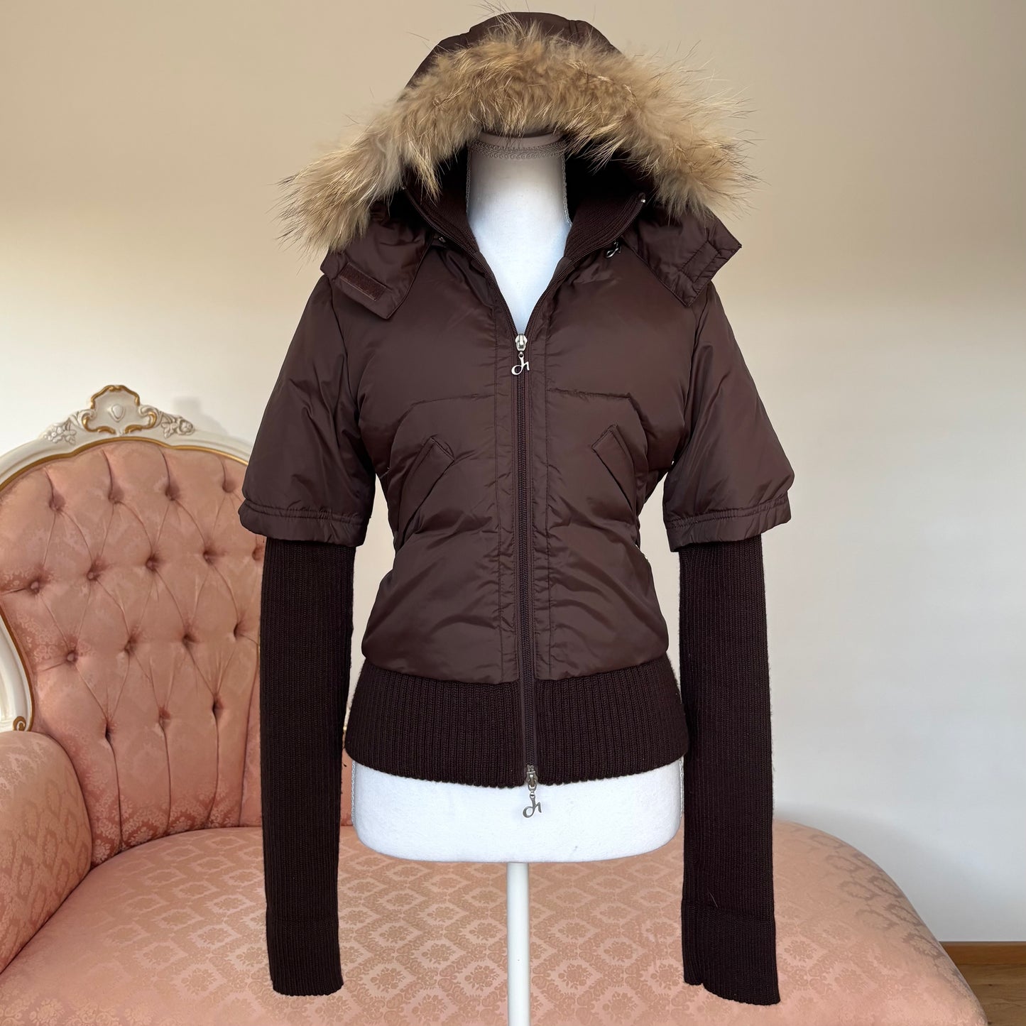 Italian designer puffer