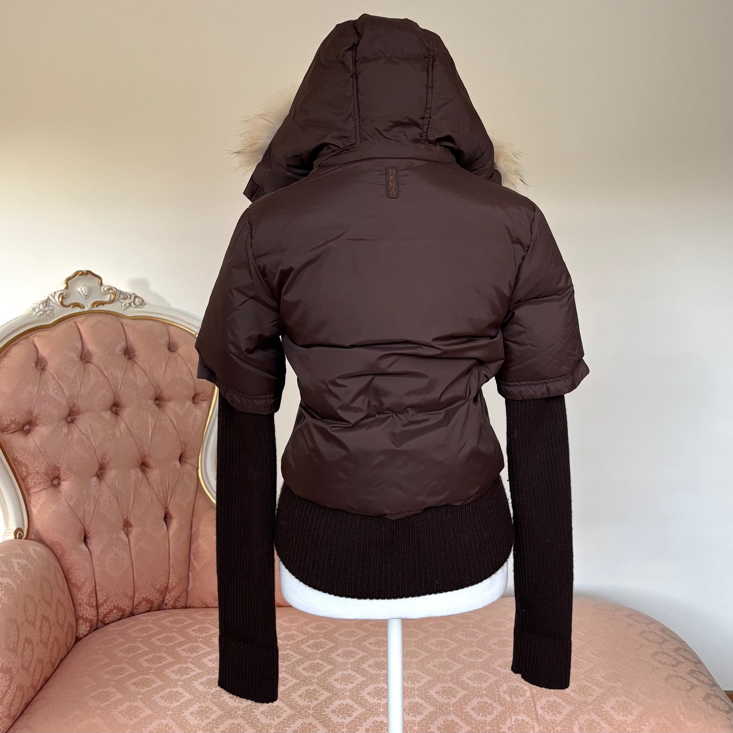 Italian designer puffer