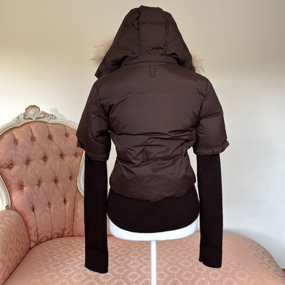 Italian designer puffer