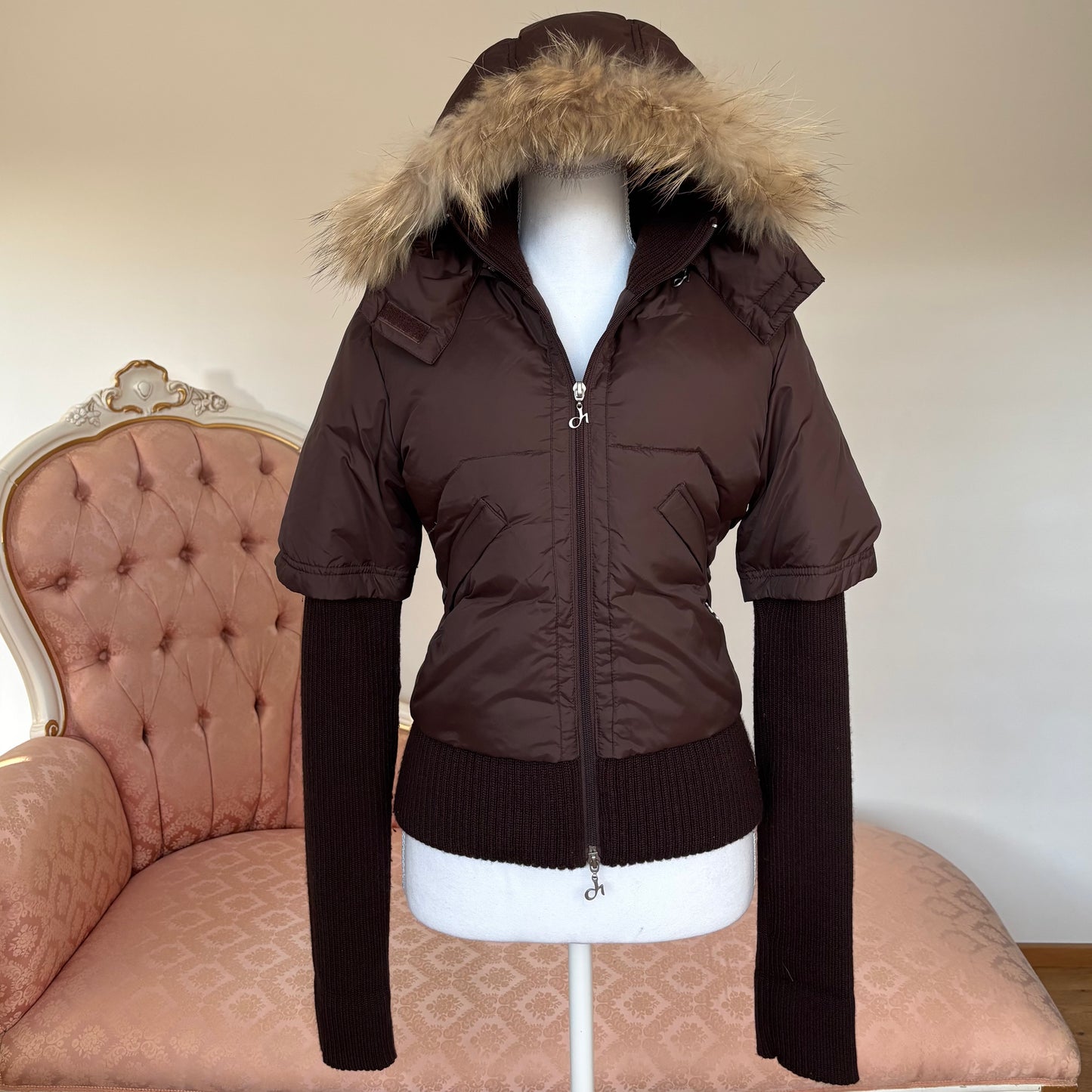 Italian designer puffer