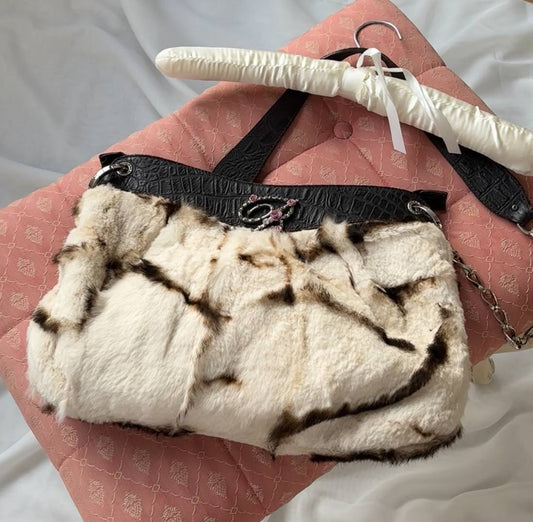 Blumarine bag animal print