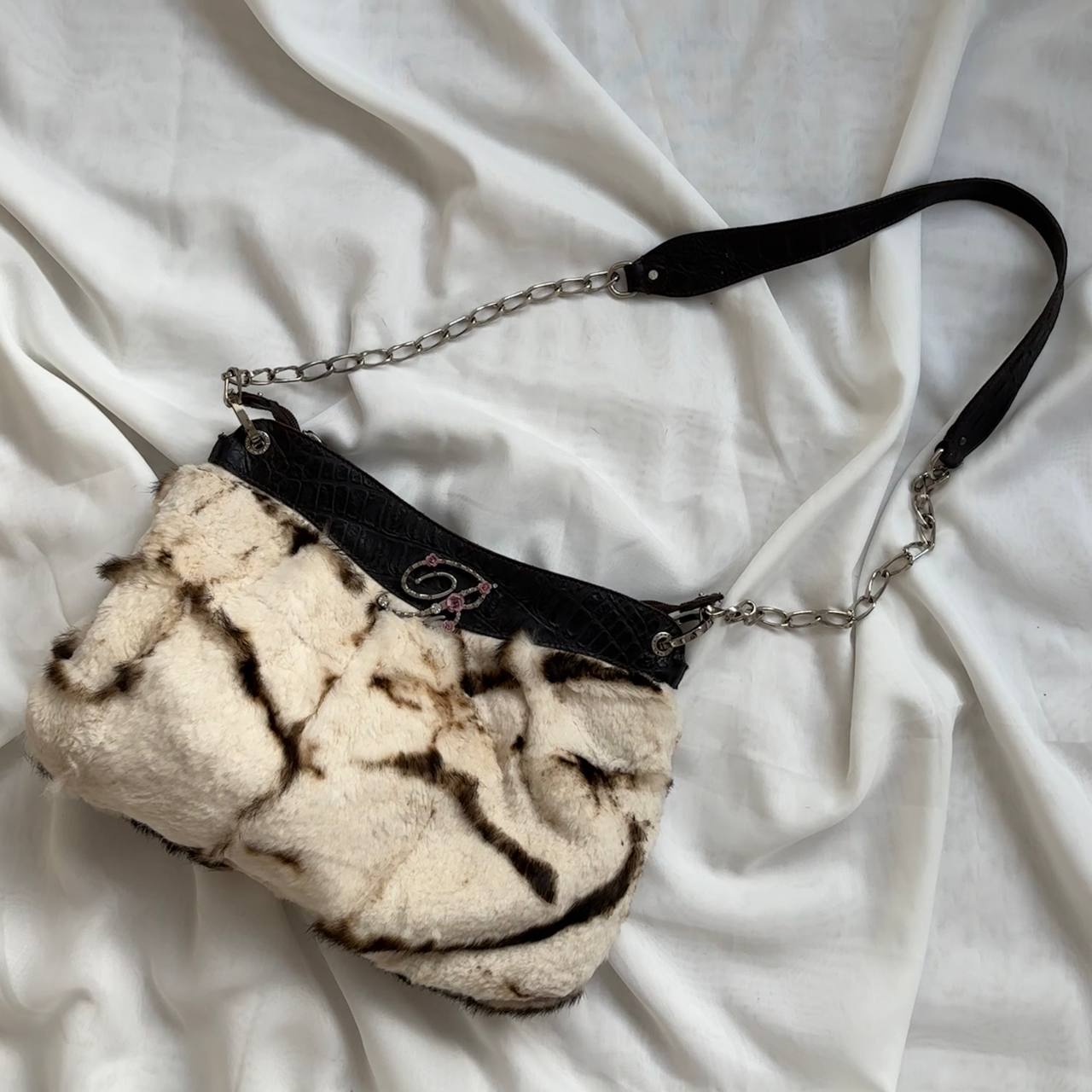 Blumarine bag animal print