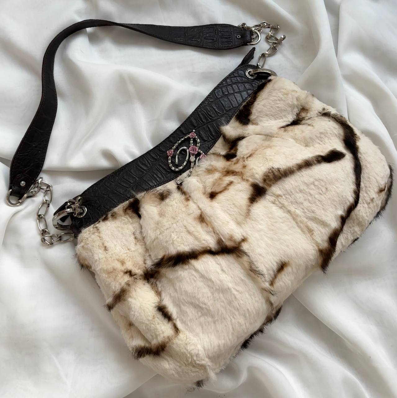Blumarine bag animal print