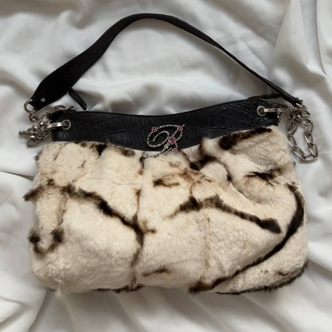 Blumarine bag animal print