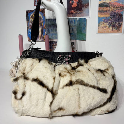 Blumarine bag animal print