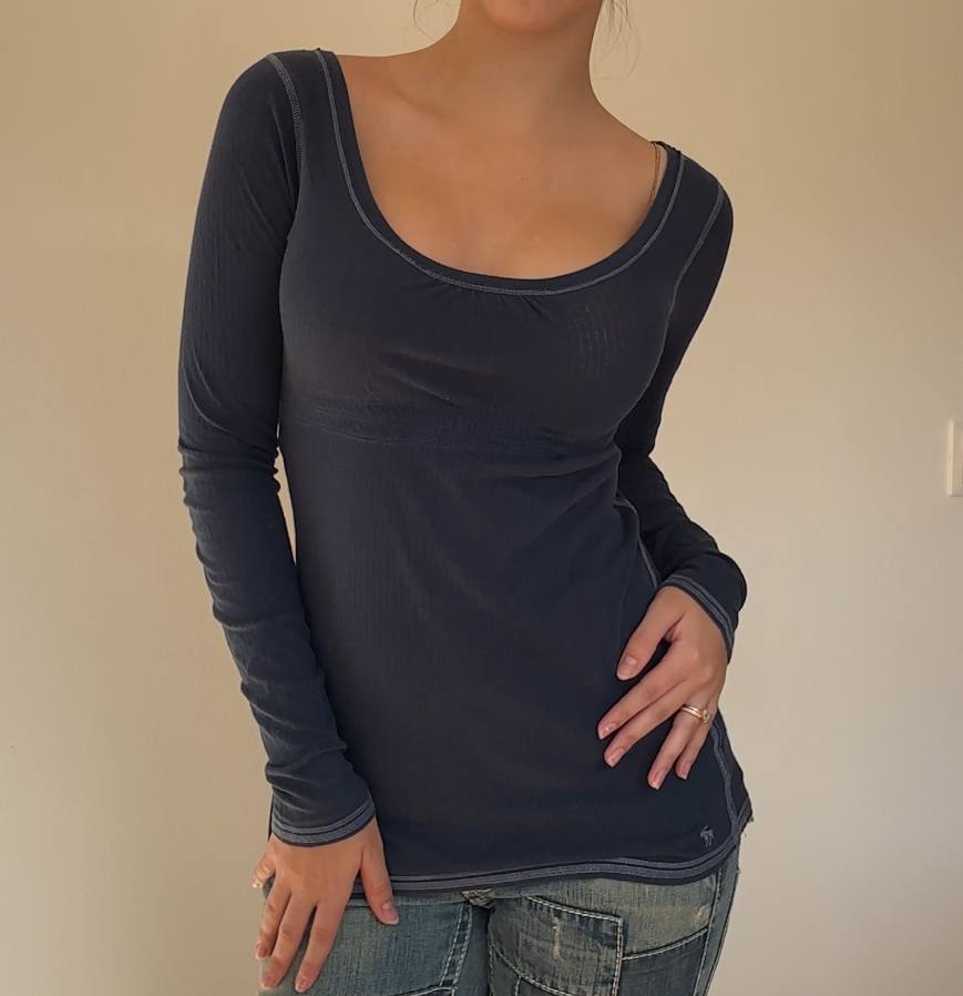Abercrombie and Fitch babydoll blouse