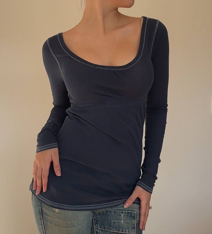 Abercrombie and Fitch babydoll blouse