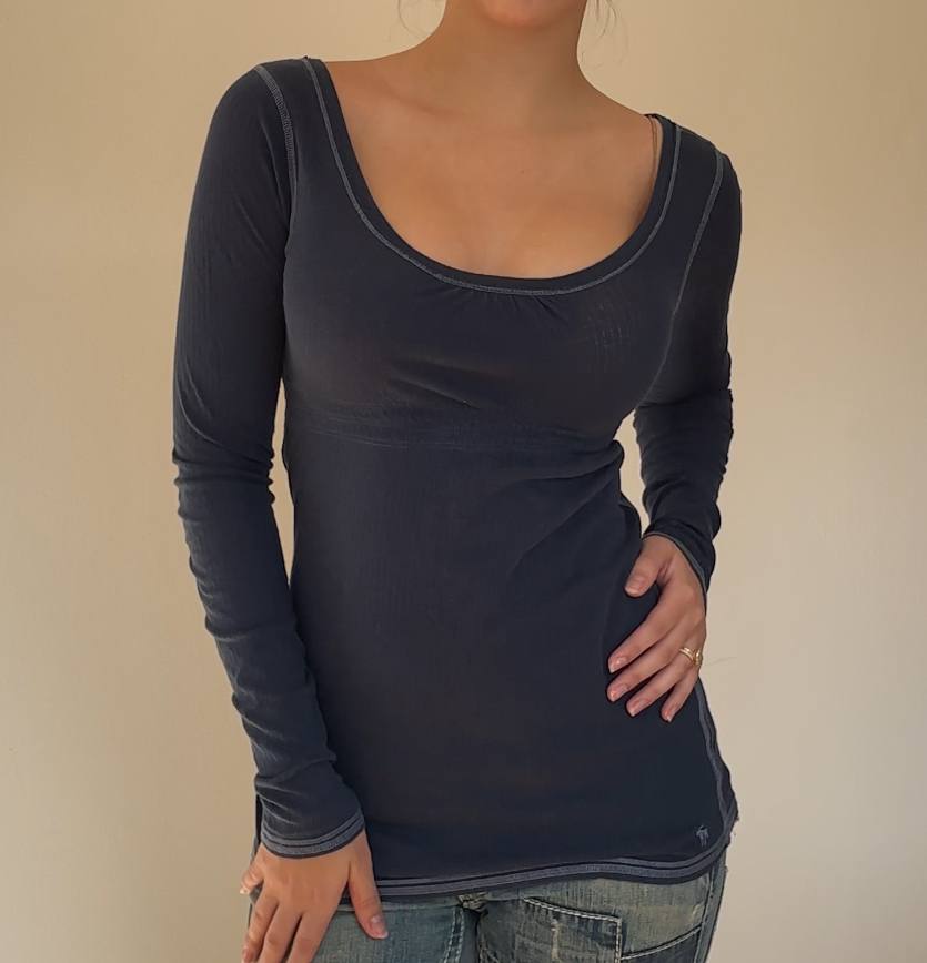 Abercrombie and Fitch babydoll blouse