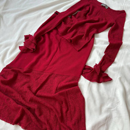 Italian designer fairy blouse maxi skirt set