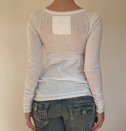 Abercrombie and Fitch babydoll blouse