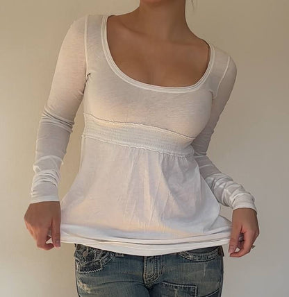 Abercrombie and Fitch babydoll blouse