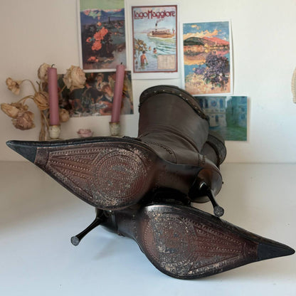 El Dantes boots vintage pointed heels