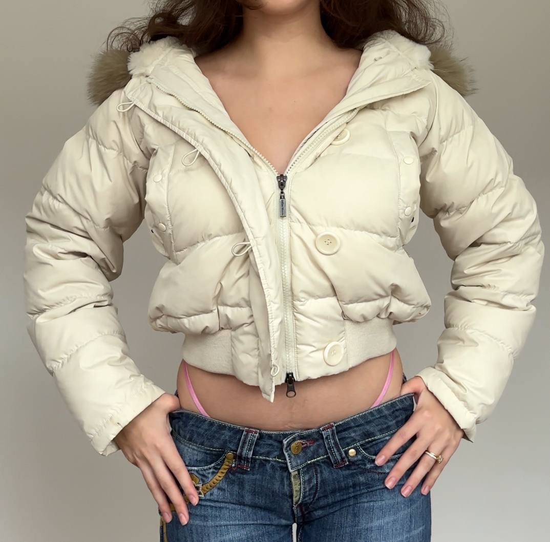 Walker coat zip-jacket bomber with fur hood