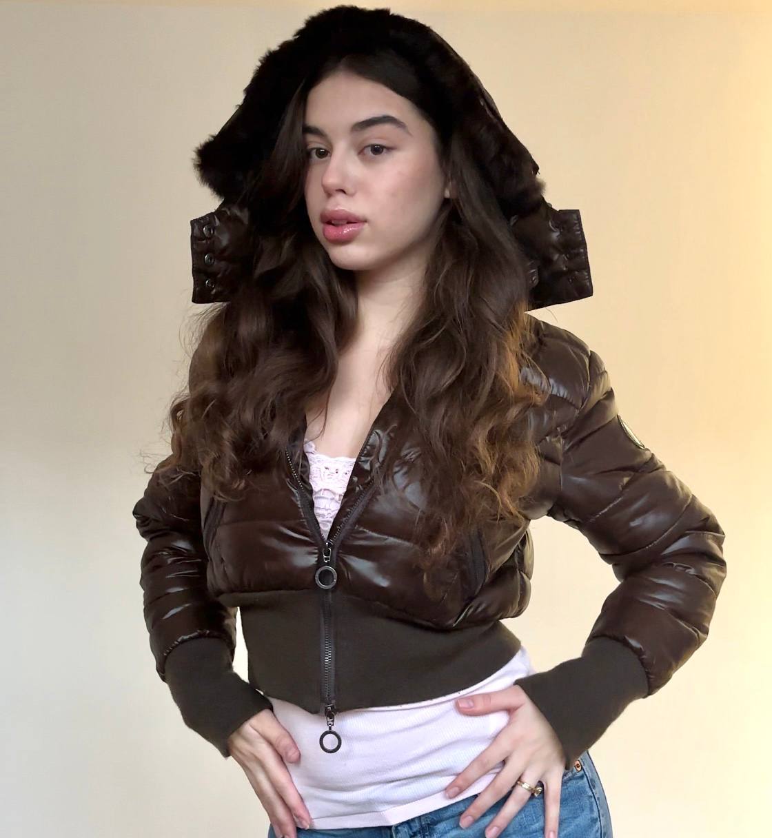 List vintage coat zip-jacket