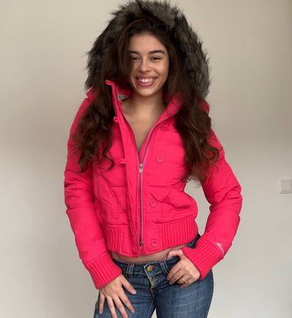 Abercrombie and Fitch coat zip-jacket bomber