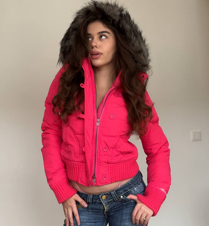 Abercrombie and Fitch coat zip-jacket bomber