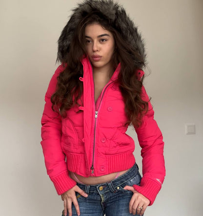 Abercrombie and Fitch coat zip-jacket bomber