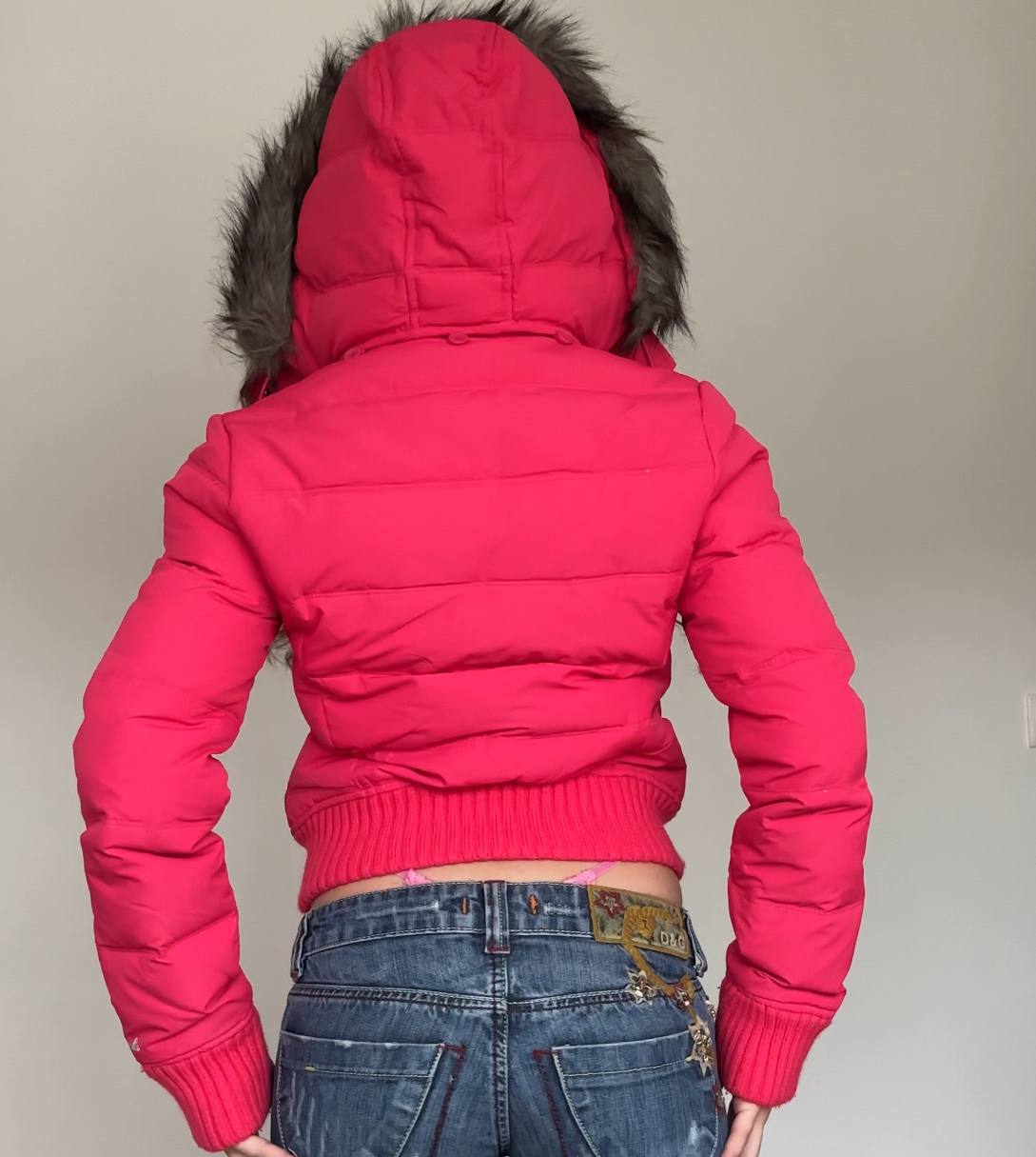 Abercrombie and Fitch coat zip-jacket bomber