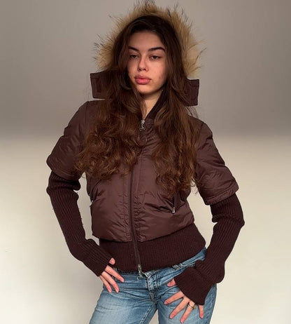Italian designer puffer