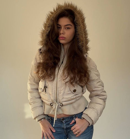 Italian designer puffer