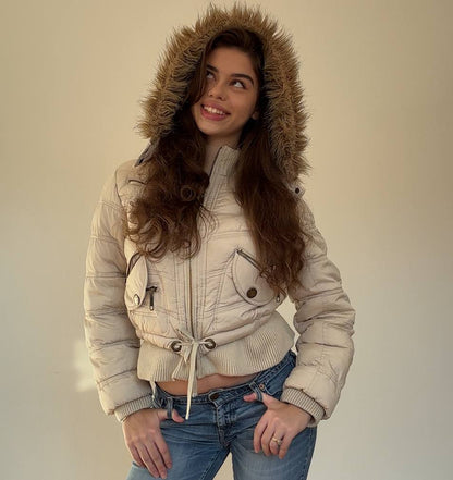 Italian designer puffer
