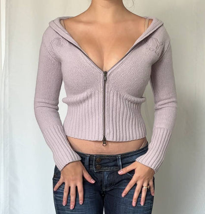 DKNY jumper zip sweater