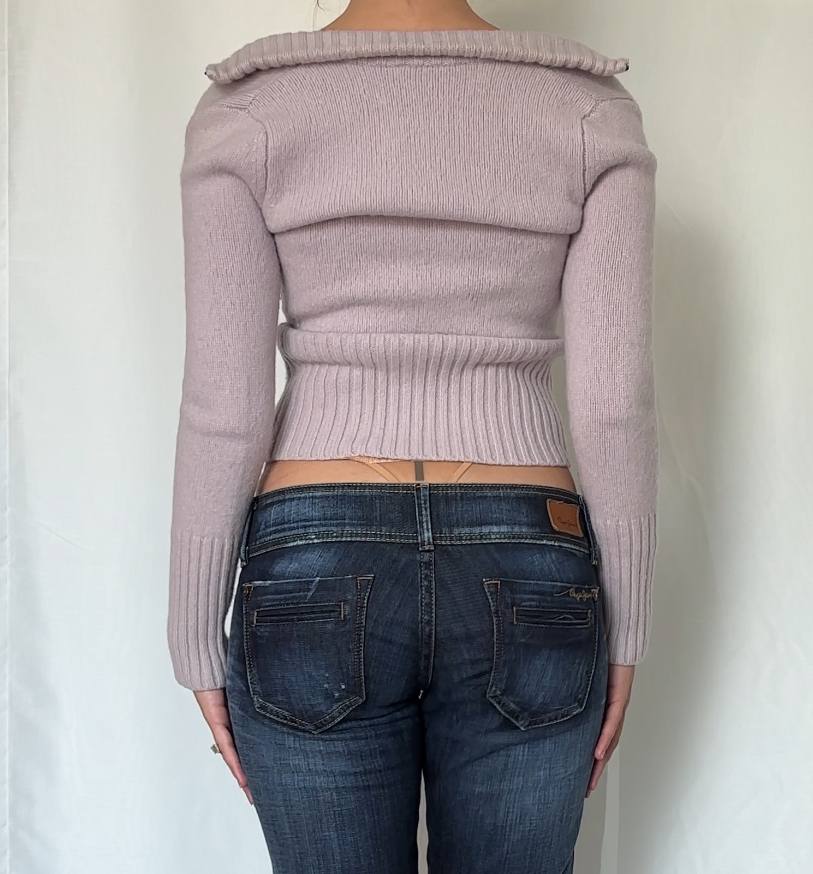 DKNY jumper zip sweater