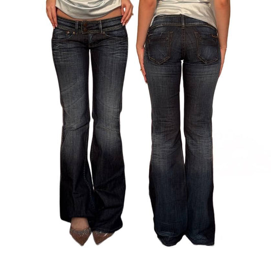 Pepe flared jeans low rise