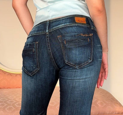 Pepe flared jeans low rise