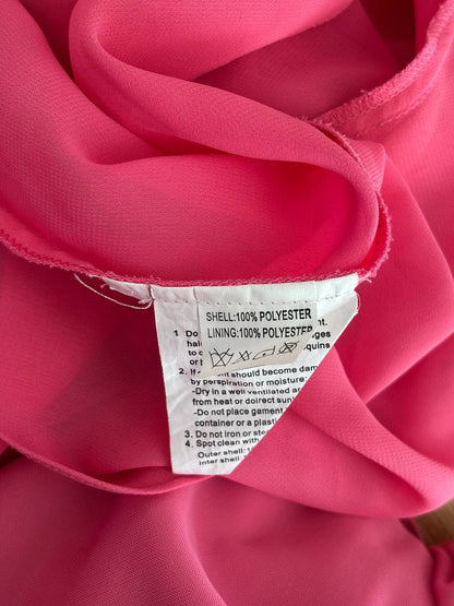 Fayazi occasion dress in pink