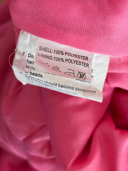 Fayazi occasion dress in pink