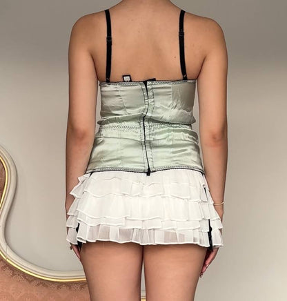 Roberto Cavalli corset bustier top