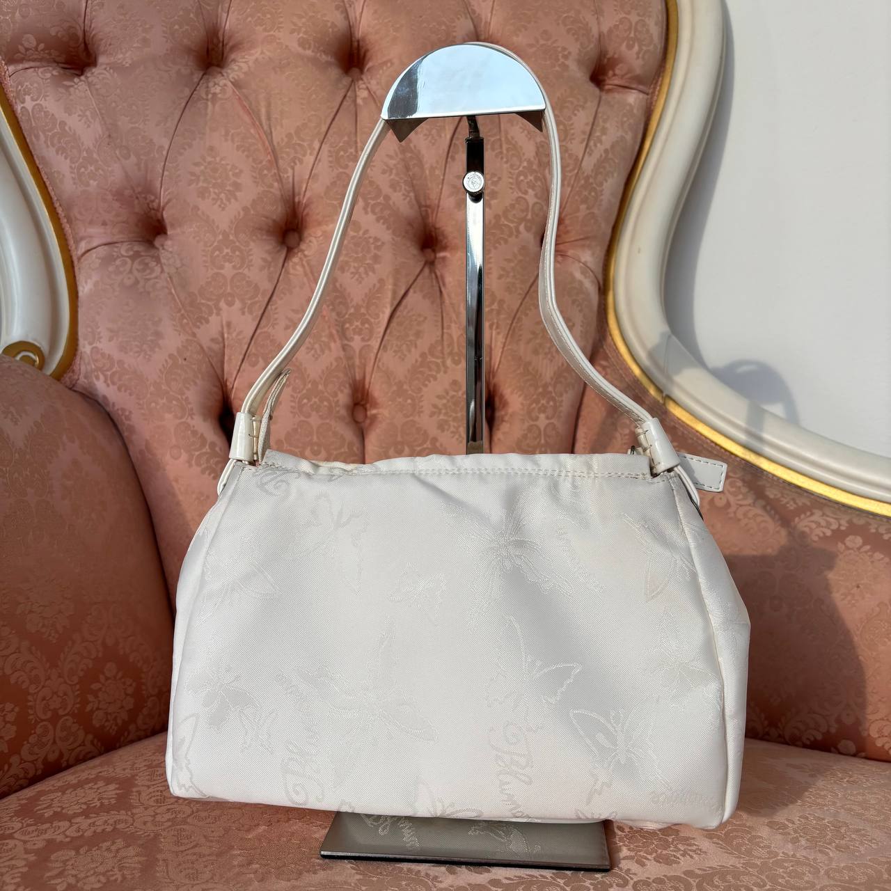 Blumarine bag vintage diamanté logo