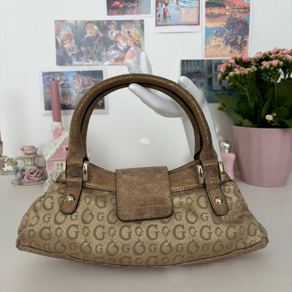 Guess bag vintage monogram handbag