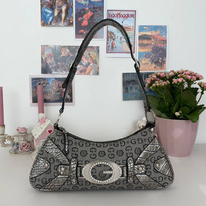 Y2k bag vintage monogram handbag
