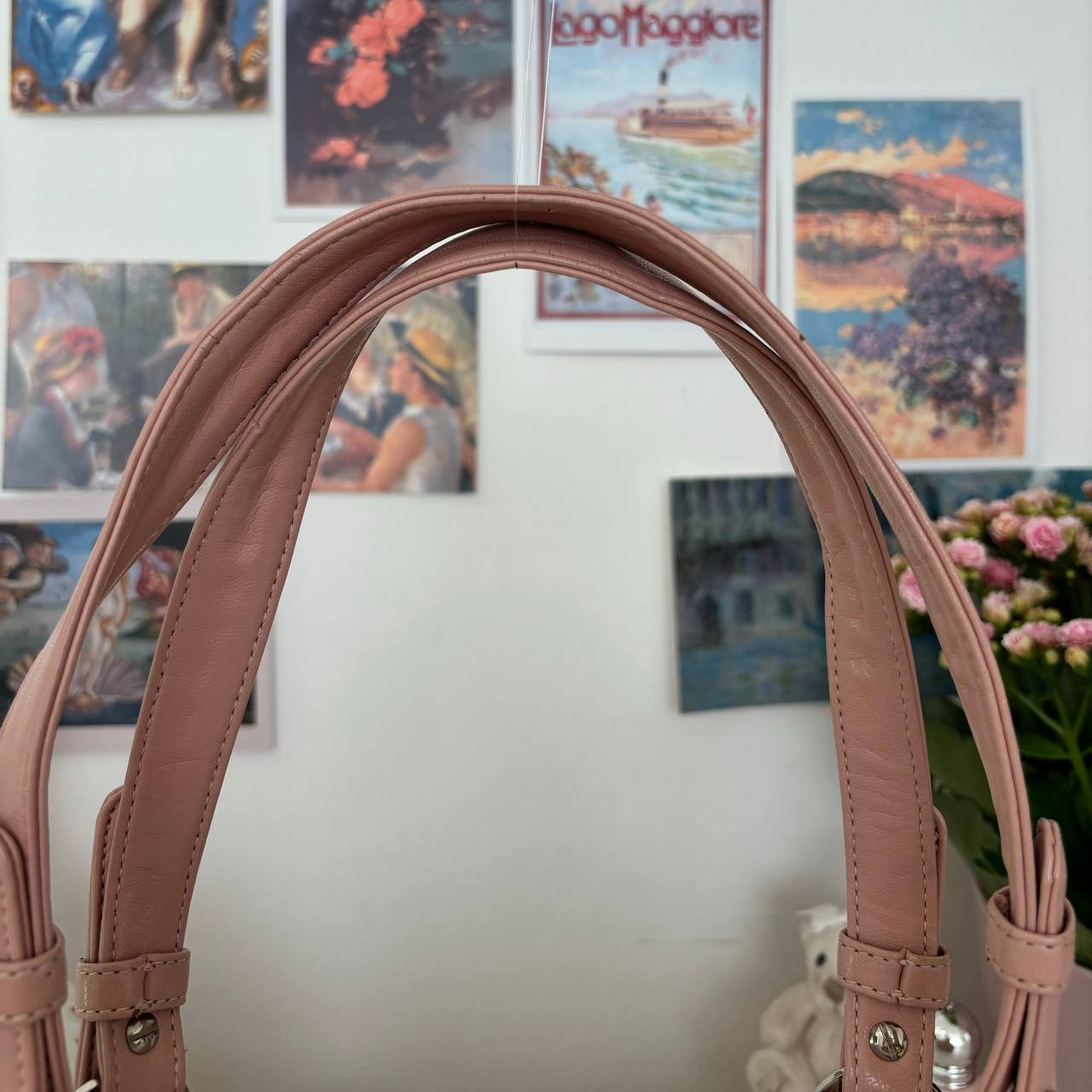Blumarine bag vintage rose pink