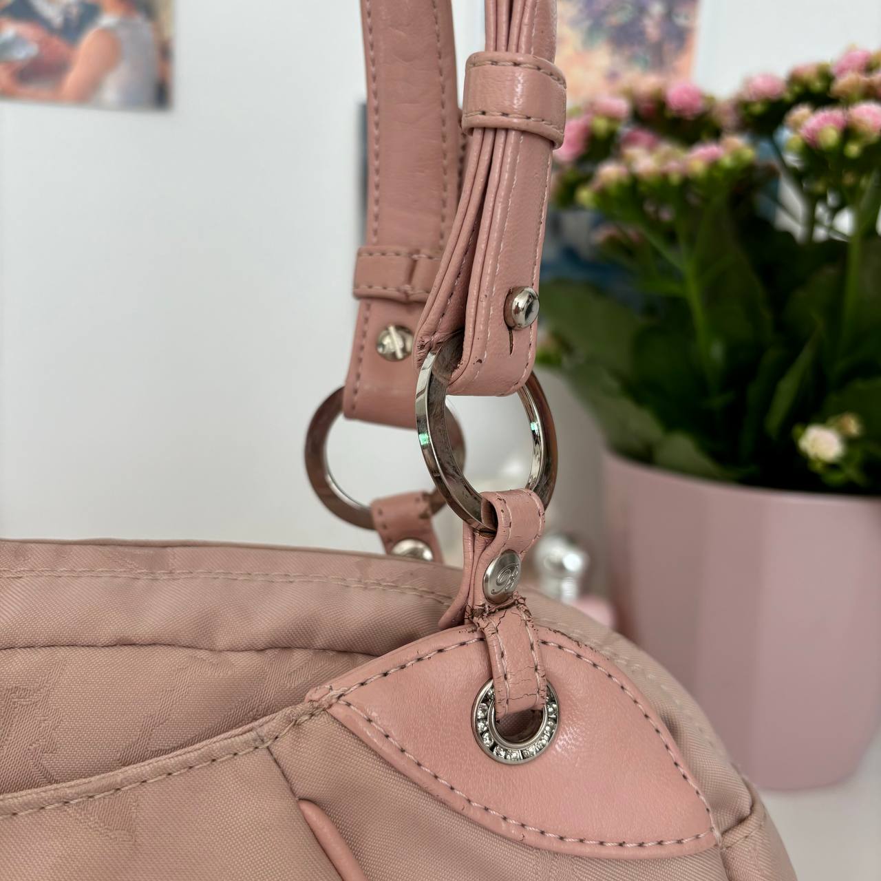 Blumarine bag vintage rose pink