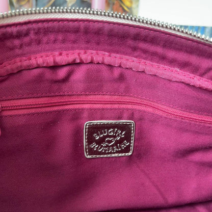 Blumarine bag pink fur handbag