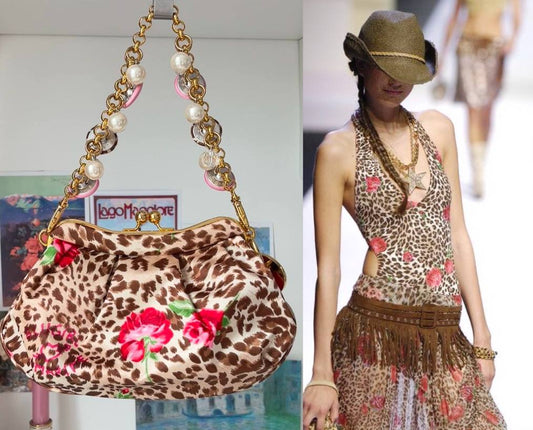 Blumarine bag SS2006 leopard print