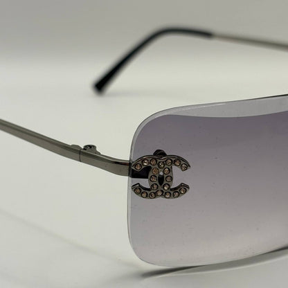 Chanel sunglasses vintage rimless