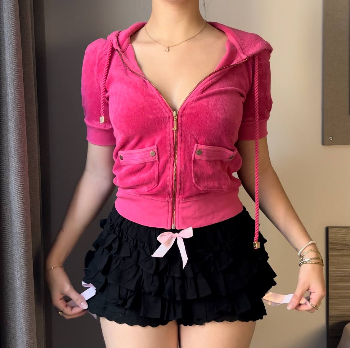 Juicy Couture tracksuit zip hoodie