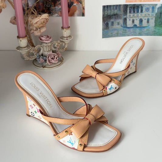 Louis Vuitton mules shoes heels