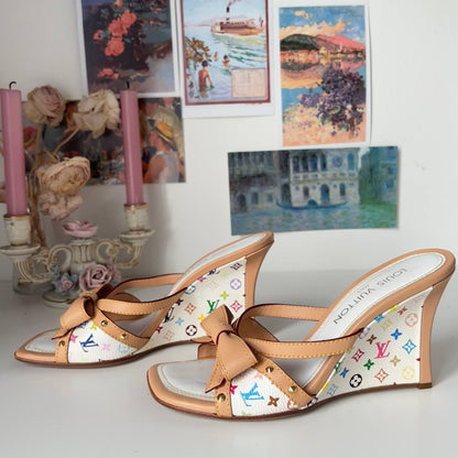 Louis Vuitton mules shoes heels