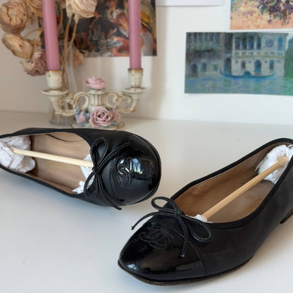 Chanel ballet flats ballerina shoes