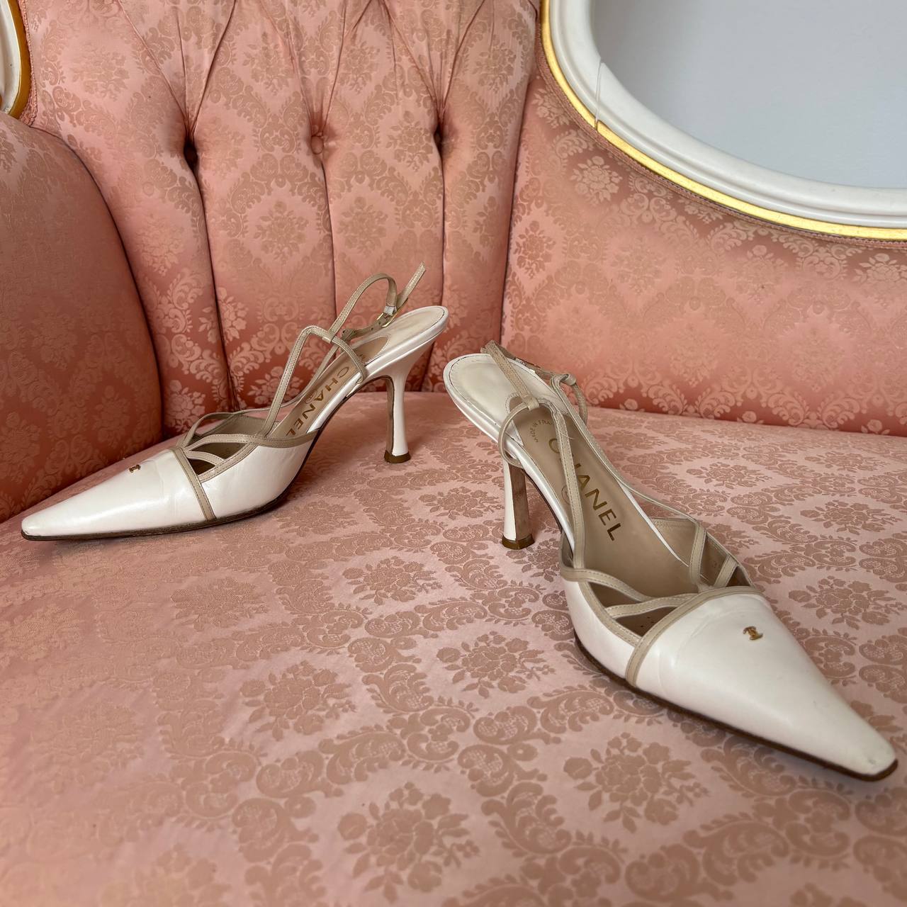 Chanel court shoes heels