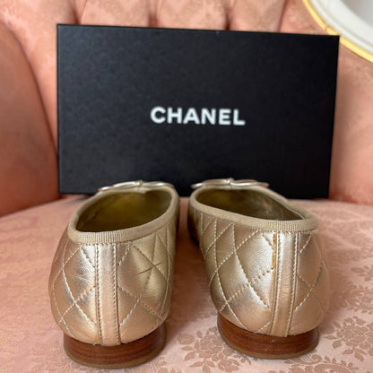 Chanel ballerina slippers