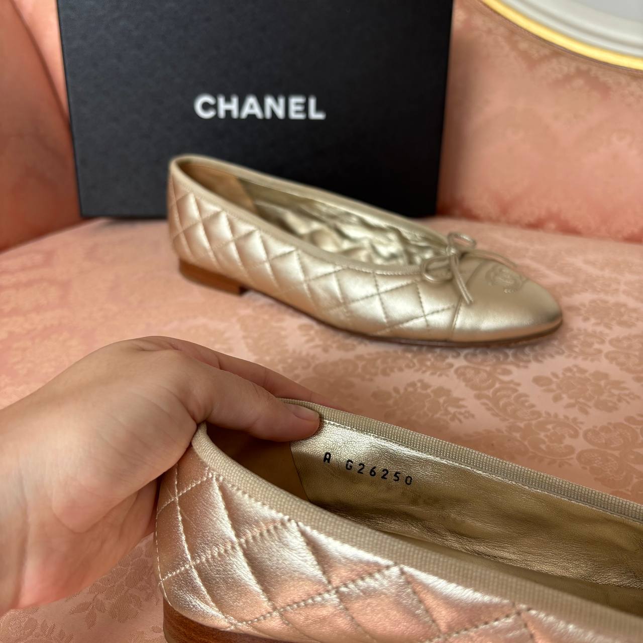 Chanel ballerina slippers